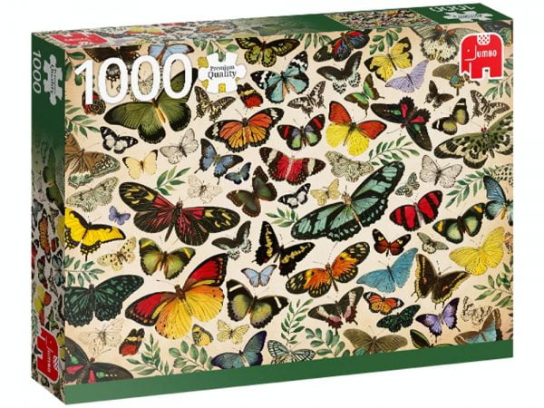 Butterfly Poster 1000 Piece Jigsaw Puzzle - Jumbo