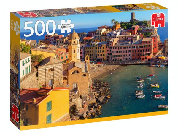 Cinque Terre Vernazza 500 Piece Jigsaw Puzzle - Jumbo