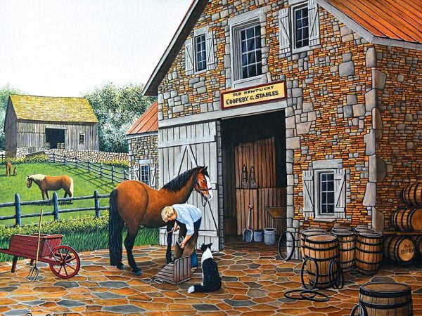 Coopery and Stables 1000 Piece Jigsaw Puzzle - Sunsout