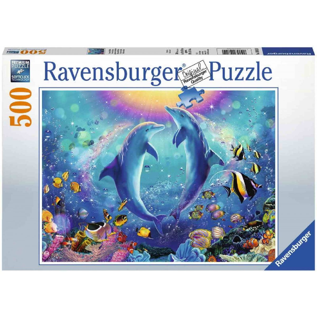 Ravensburger Dolphins 500pc Jigsaw Puzzle Jigsaws Puzzles Toys Games Tennesseegreenac Com