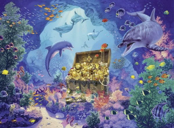 Deep Sea Treasure Puzzle 300 XXL Piece Jigsaw Puzzle - Ravensburger