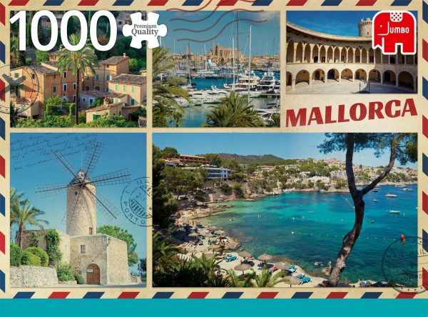 Greetings from Mallorca 1000 Piece Jigsaw Puzzle - Jumbo