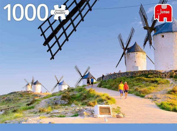 La Mancha Spain 1000 Piece Jigsaw Puzzle - Jumbo