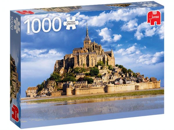 Mont Saint Michel 1000 Piece Jigsaw Puzzle - Jumbo