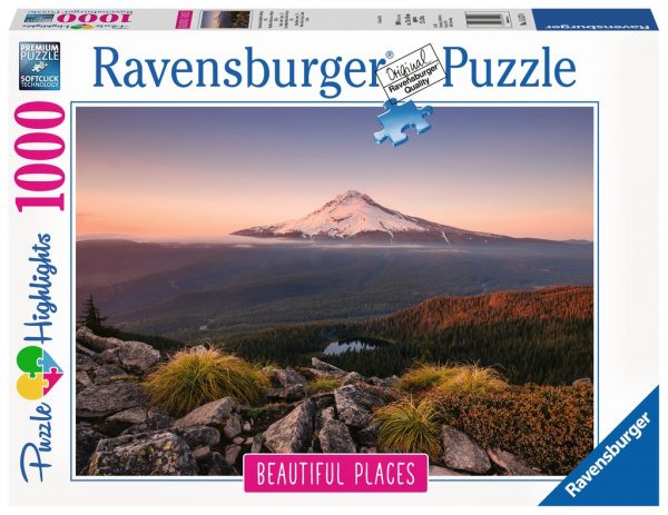 Mount Hood Oregon, USA 1000 Piece Jigsaw Puzzle - Ravensburger