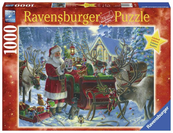 Packing the Sleigh 1000 Piece Jigsaw Puzzle - Ravensburger