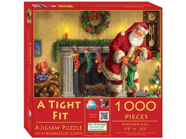 A Tight Fit 1000 Piece Jigsaw Puzzle - Sunsout