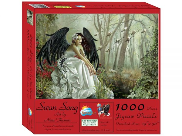 Swan Song 1000 Piece Jigsaw Puzzle - Sunsout