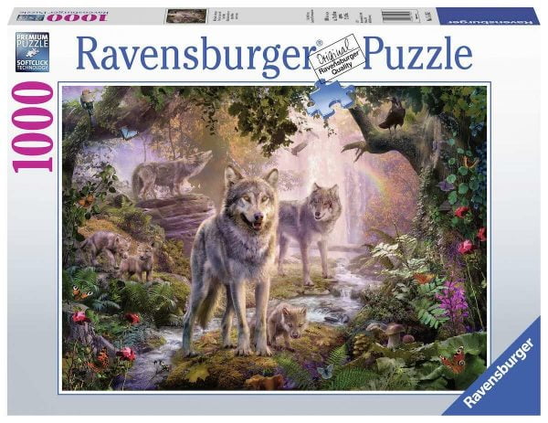 Summer Wolves 1000 Piece Jigsaw Puzzle - Ravensburger