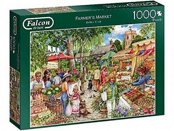The Farmers Market 1000 Piece Jigsaw Puzzle - Falcon de luxe