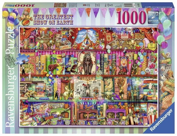 THE GREATEST SHOW ON EARTH 1000 PIECE PUZZLE - RAVENSBURGER - Image 2