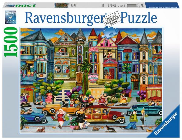 The Painted Ladies 1500 Piece Jigsaw Puzzle - Ravensburger