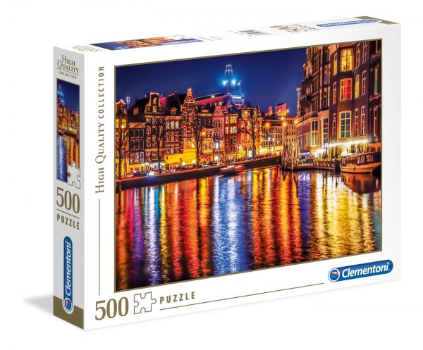 Amsterdam 500 Piece Jigsaw Puzzle - Clementoni
