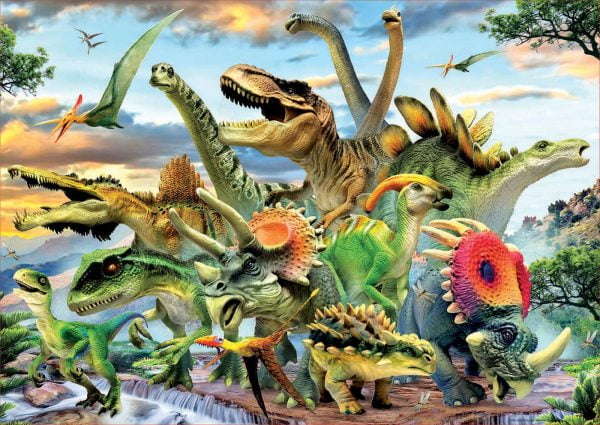 Dinosaurs 500 Piece Jigsaw Puzzle - Educa