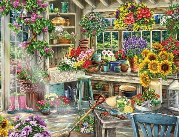 Gardener's Paradise 2000 Piece Jigsaw Puzzle - Ravensburger
