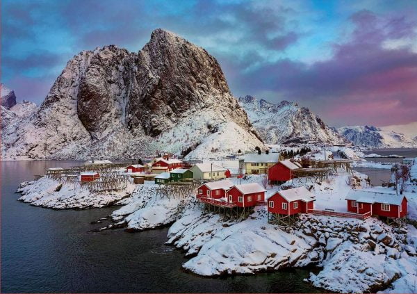 Lofoten Islands Norway 1500 Piece Jigsaw Puzzle - Educa