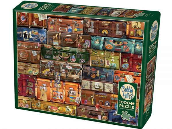Luggage 1000 Piece Jigsaw Puzzle - Cobble Hill