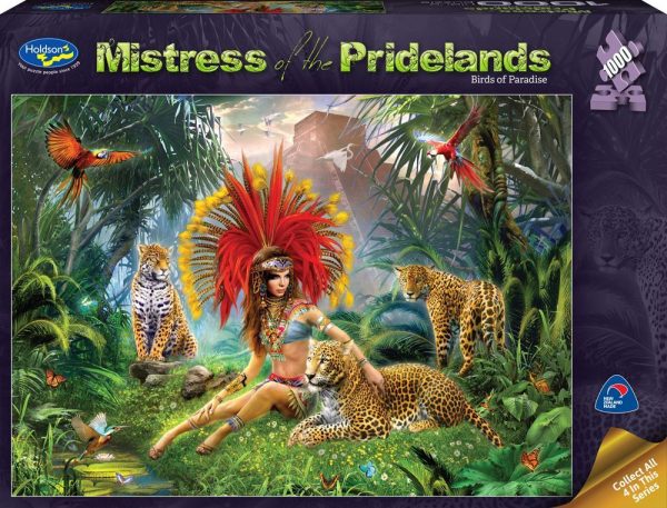 Mistress of the Pridelands - Birds of Paradise 1000 Piece Jigsaw Puzzle - Holdson