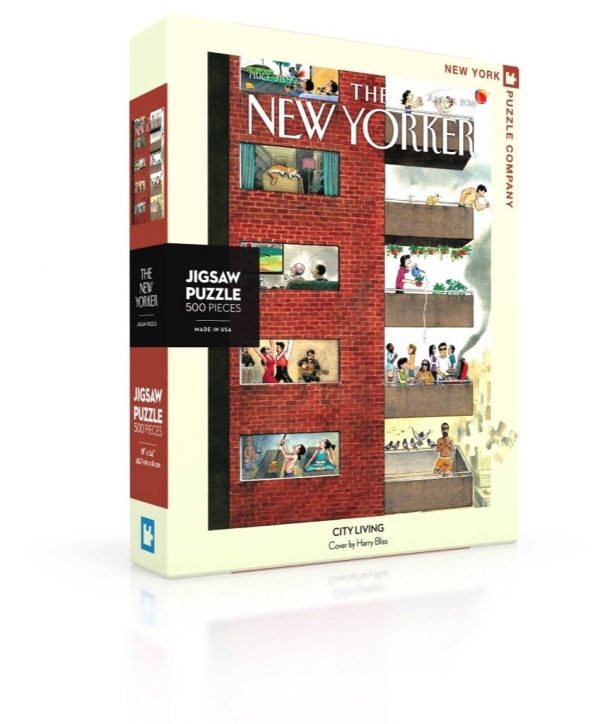 New York Puzzle Company - City Living 500 Piece Jigsaw Puzzle