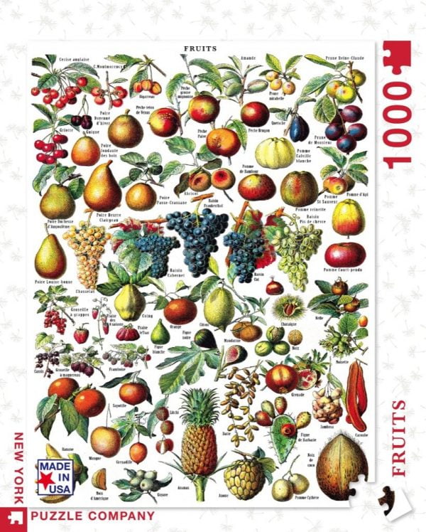 New York Puzzle Company - Fruits 1000 Piece Jigsaw Puzzle