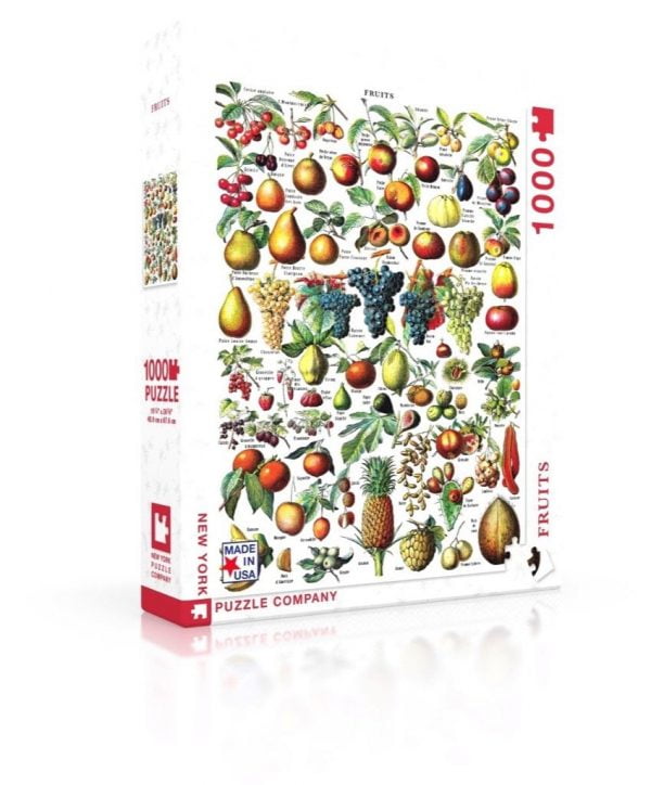 New York Puzzle Company - Fruits 1000 Piece Jigsaw Puzzle