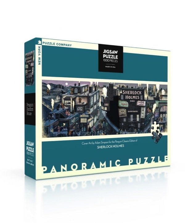 New York Puzzle Company - Sherlock Holmes 1000 Piece Jigsaw Puzzle