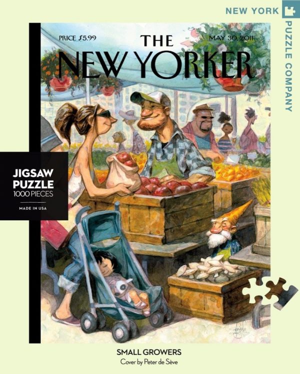 New York Puzzle Company - Small Growers 1000 Piece Jigsaw Puzzle