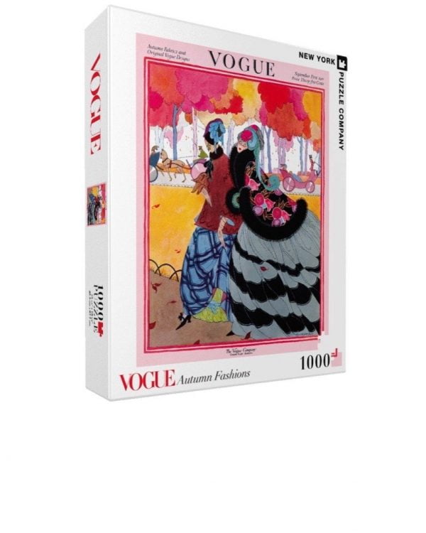 New York Puzzle Company - Vogue Autumn Fashions 1000 Piece Jigsaw Puzzle