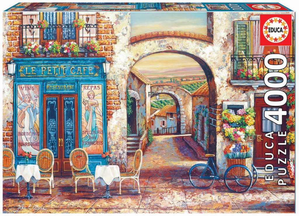 La Petit Cafe 4000 Piece Jigsaw Puzzle (18014) - Puzzle Palace Australia