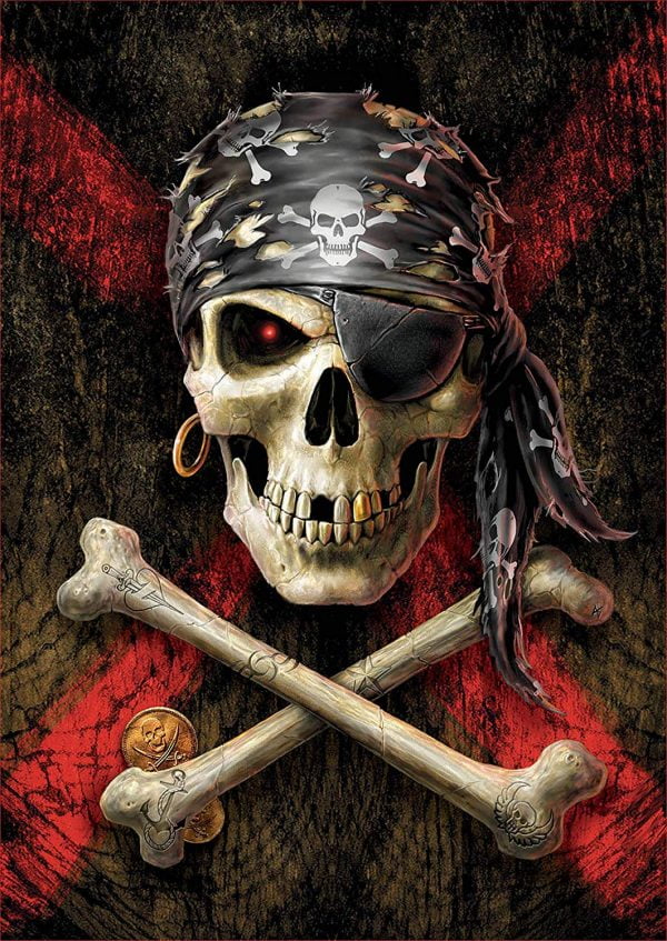 Pirate Skull 500 Piece Jigsaw Puzzle - Educa