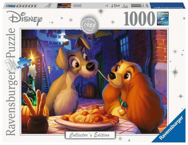 Disney Lady and the Tramp Moments 1000 Piece Jigsaw Puzzle - Ravensburger