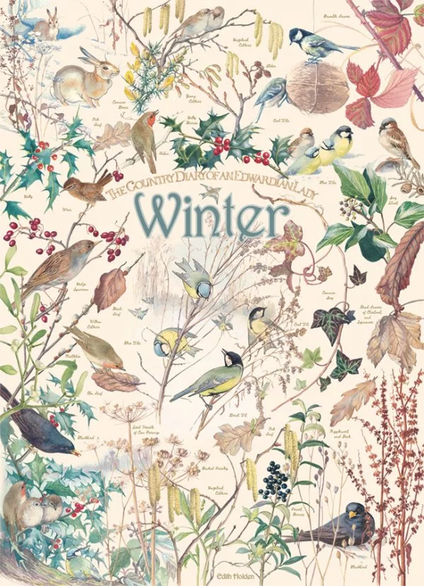 The Country Diary of an Edwardian Lady - Winter 1000 Piece Jigsaw Puzzle - Cobble Hill