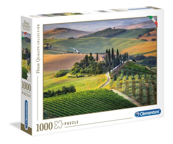 Tuscany 1000 Piece Jigsaw Puzzle - Clementoni