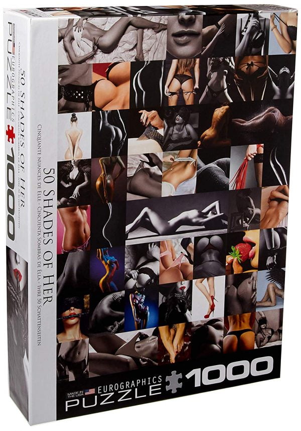 50 Shades of her 1000 Piece Jigsaw Puzzle - Eurographics