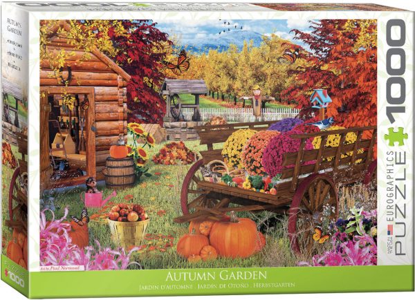 Autumn Garden 1000 Piece Jigsaw Puzzle - Eurographics