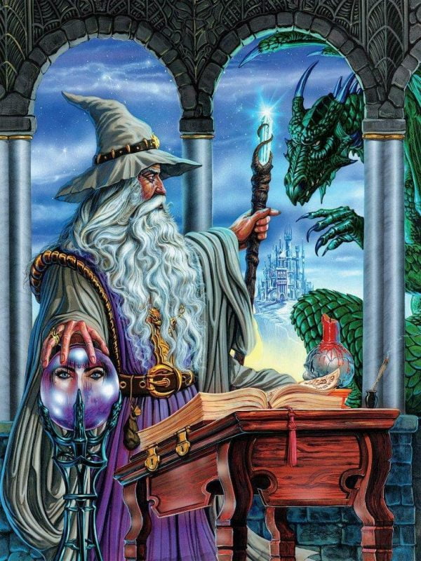 Fantasy - Wizard's Emissary 750 Piece Jigsaw Puzzle - Ceaco