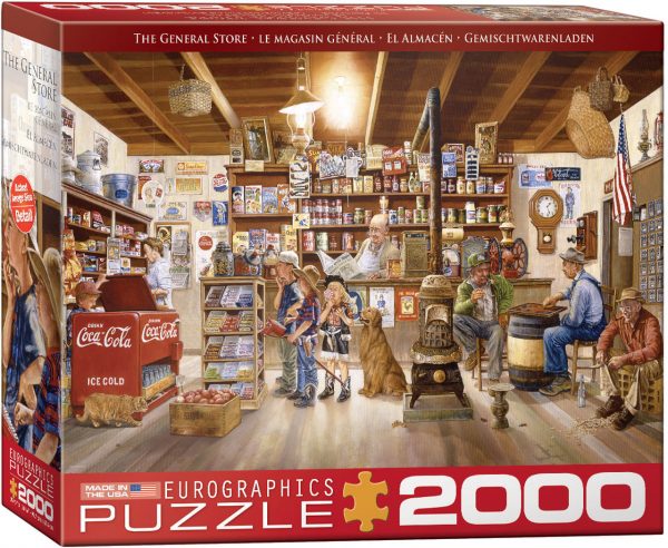 The General Store 2000 Piece Jigsaw Puzzle - Eurographics