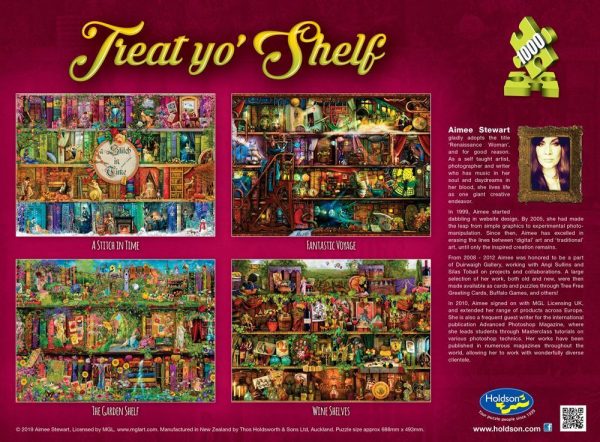 Treat yo Shelf - A Stitch in Time 1000 Piece Jigsaw Puzzle - Holdson