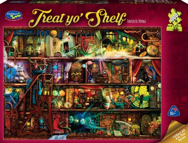 Treat yo Shelf - Fantastic Voyage 1000 Piece Jigsaw Puzzle - Holdson