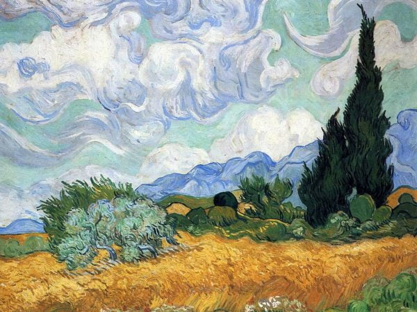 Van Gogh - Wheat Field with Cypresses 1000 Piece Jigsaw Puzzle - Eurographics