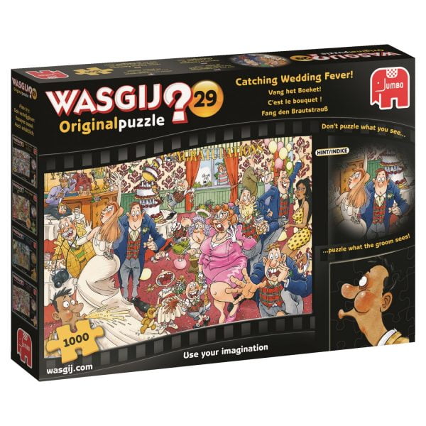 Wasgij Original 29 - Catching Wedding Fever! 1000 Piece Jigsaw Puzzle - Holdson