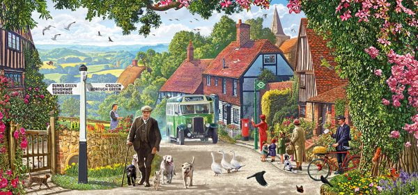 A Morning Stroll 636 Piece Jigsaw Puzzle - Gibsons