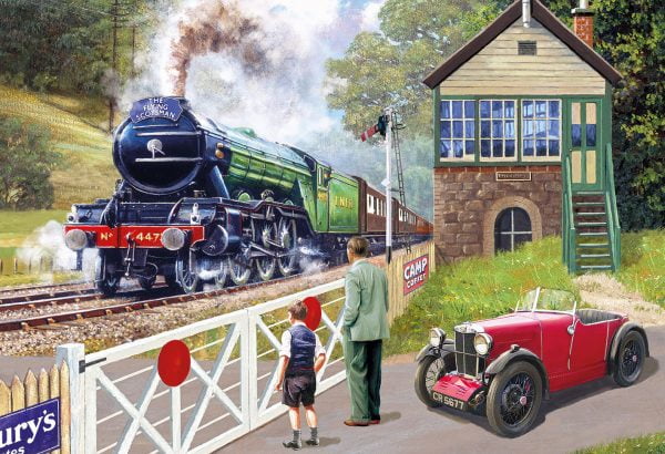 Back on Track 500 Piece Jigsaw Puzzle - Gibsons