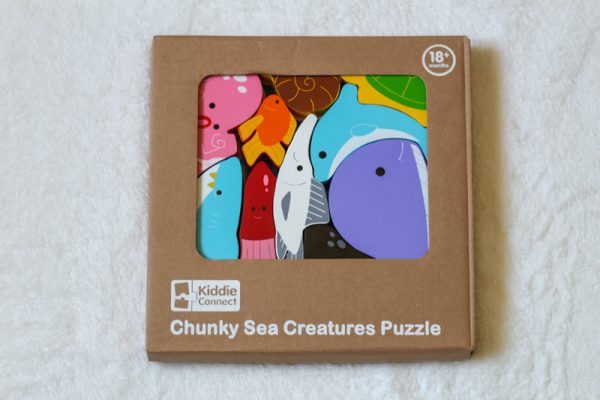 Chunky Sea Creatures Puzzle - Kiddie Connect