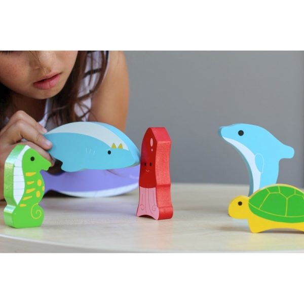 Chunky Sea Creatures puzzle - Kiddie Connect