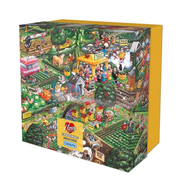 I Love Gardening Gift Puzzle - 500 Piece - Gibsons