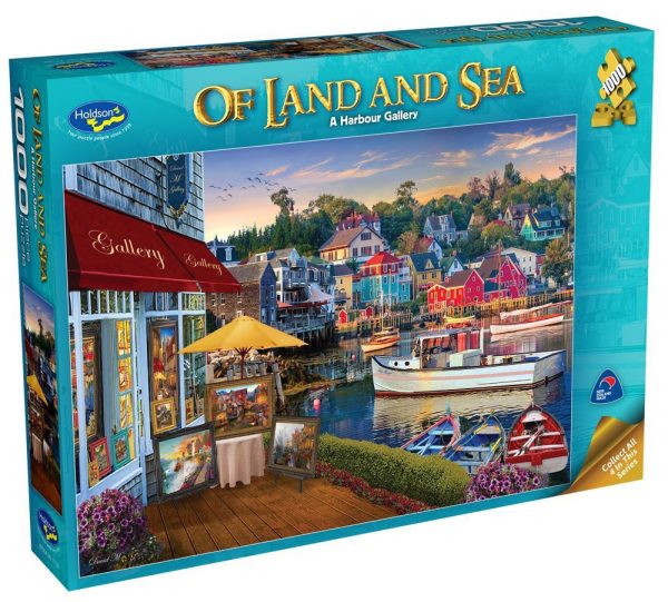 Of Land and Sea II - A Harbour Gallery 1000 Piece Jigsaw Puzzle - Holdson