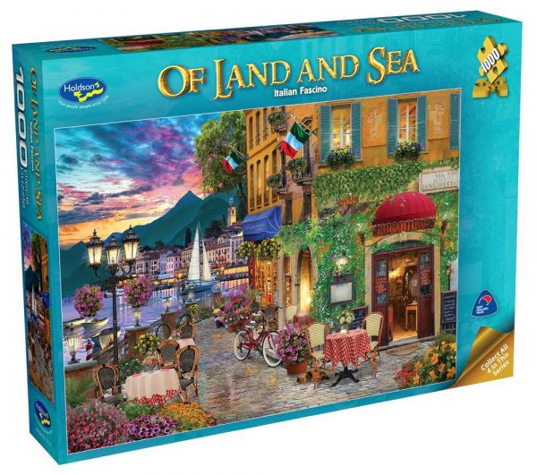 Of Land and Sea II- Italian Fascino 1000 Piece Jigsaw Puzzle - Holdson