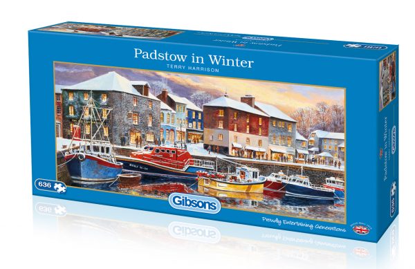 Padstow in Winter 636 Piece Jigsaw Puzzle - Gibsons