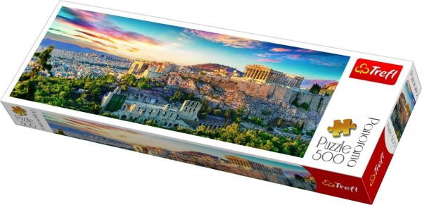 Panorama - Acropolis Athens 500 Piece Jigsaw Puzzle - Trefl